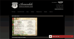 Desktop Screenshot of annandalegolfclub.com